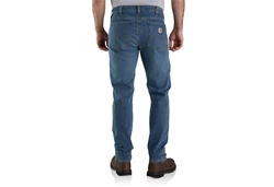 Carhartt Tapered-fit Jeans Rugged Flex Relaxed Fit Tapered Jean Blau/Hellblau