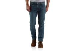 Carhartt Tapered-fit Jeans Rugged Flex Relaxed Fit Tapered Jean Blau/Hellblau