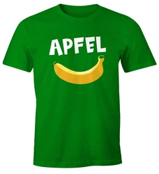 MoonWorks Herren T-Shirt mit Print Hellgrün/Türkis