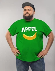 MoonWorks Herren T-Shirt mit Print Hellgrün/Türkis