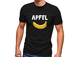 MoonWorks Herren T-Shirt mit Print Türkis/Schwarz/Rot/Hautfarben