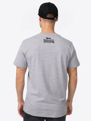 Lonsdale T-Shirt Logo Grau/Braun/Dunkelgrau