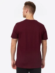 Lonsdale T-Shirt Walkley Dunkelrot/Bordeaux
