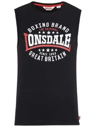 Lonsdale T-Shirt St.Agnes Rot/Schwarz/Braun