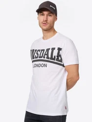 Lonsdale T-Shirt YORK Weiß/Creme/Gelb/Rot