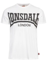 Lonsdale T-Shirt YORK Weiß/Creme/Gelb/Rot