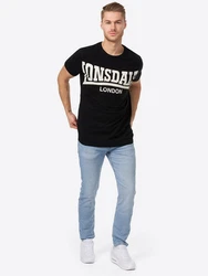 Lonsdale T-Shirt YORK Braun/Grau/Schwarz/Blau/Dunkelblau