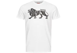 Lonsdale T-Shirt ENDMOOR Weiß/Braun