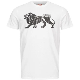 Lonsdale T-Shirt ENDMOOR Weiß/Braun