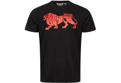 Lonsdale T-Shirt ENDMOOR Braun/Rot/Schwarz/Dunkelrot