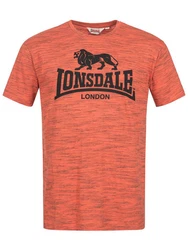 Lonsdale T-Shirt Gargrave Rot/Orange