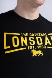 Lonsdale T-Shirt Nybster Schwarz/Braun/Dunkelblau/Grau/Rot