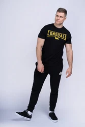 Lonsdale T-Shirt Nybster Schwarz/Braun/Dunkelblau/Grau/Rot