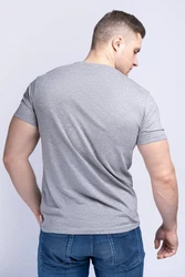 Lonsdale T-Shirt Nybster Dunkelgrau/Grau/Rot