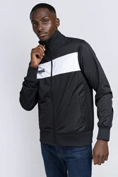 Lonsdale Sweatjacke ALNWICK Schwarz/Weiß