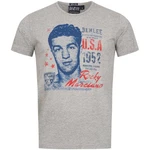 Benlee Rocky Marciano T-Shirt Manifesto Hellgrau/Grau/Hellblau/Rot/Braun