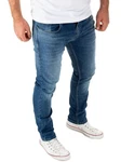 WOTEGA Herren Jeans Slim Fit Justin Hellblau/Blau