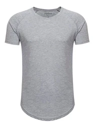 PITTMAN 3er Pack T-Shirt Herren Oversize Finn Rundhals-Ausschnitt Grau/Hellgrau