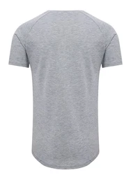 PITTMAN 3er Pack T-Shirt Herren Oversize Finn Rundhals-Ausschnitt Grau/Hellgrau