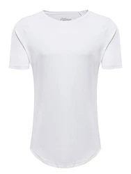 PITTMAN 3er Pack T-Shirt Herren Oversize Finn Rundhals-Ausschnitt Weiß/Creme