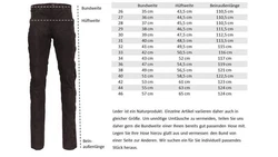 RICANO Lederhose NBK-101 Jeans Optik NBK-101