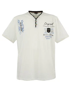 Lavecchia T-Shirt LV-2042 V-Ausschnitt Creme-Weiss (LV-2042)