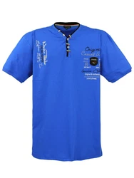 Lavecchia T-Shirt LV-2042 V-Ausschnitt Royalblau