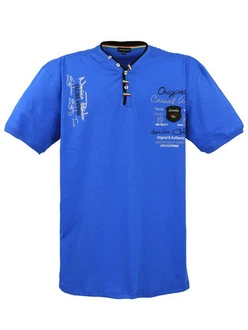Lavecchia T-Shirt LV-2042 V-Ausschnitt Royalblau