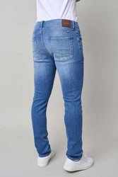Blend 5-Pocket Jeans Jet Fit Multiflex Creme/Weiß/Blau