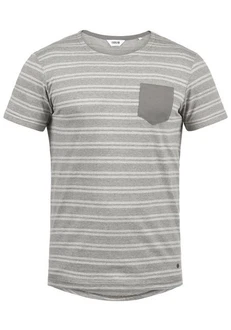 !Solid Rundhalsshirt SDFidel Hellgrau/Grau