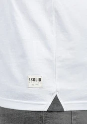 !Solid Malte Herren T-Shirt Kurzarm Shirt Mit Streifen Rundhals (SDMalte) Dark Grey Melange