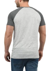Solid Herren T-Shirt Kurzarm Shirt Mit Rundhalsausschnitt SDBastian 