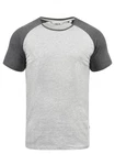 Solid Herren T-Shirt Kurzarm Shirt Mit Rundhalsausschnitt SDBastian 