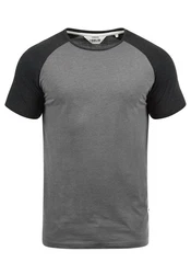 Solid Herren T-Shirt Kurzarm Shirt Mit Rundhalsausschnitt SDBastian 