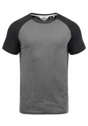 Solid Herren T-Shirt Kurzarm Shirt Mit Rundhalsausschnitt SDBastian 