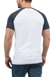 Solid Herren T-Shirt Kurzarm Shirt Mit Rundhalsausschnitt SDBastian 