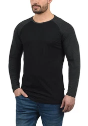 Solid Rundhalsshirt SDBastien Longsleeve 