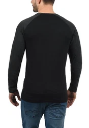 Solid Rundhalsshirt SDBastien Longsleeve 