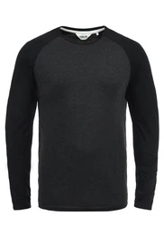 !Solid Rundhalsshirt SDBastien Longsleeve im Baseball-Look