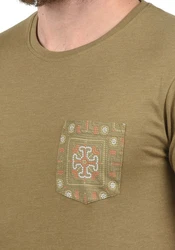 !Solid Rundhalsshirt SDIlari Kurzarmshirt mit Brusttasche 
