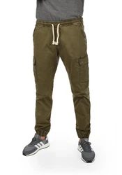 Indicode Cargohose IDAbbal Dunkelgrün/Khaki