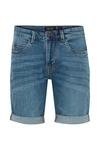 Indicode Jeansshorts IDQuentin im 5-Pocket-Stil Hellblau/Blau