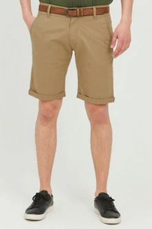Indicode Chinoshorts IDTenefa Chino Shorts mit Gürtel Khaki/Beige Indicode Chinoshorts IDTenefa Chino Shorts mit Gürtel Khaki/Beige