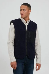 !Solid Plschweste SDVay WA 21106681 Weste mit Teddyfell
