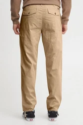 Indicode Leinenhose IDIves Khaki/Beige/Braun