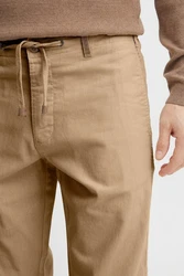 Indicode Leinenhose IDIves Khaki/Beige/Braun