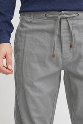 Indicode Leinenhose IDIves Hellgrau/Grau