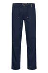Indicode Leinenhose IDIves Dunkelblau/Blau/Hellblau