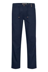 Indicode Leinenhose IDIves Dunkelblau/Blau/Hellblau