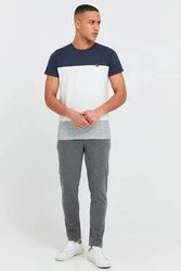 !Solid Stoffhose SDOlivero Hellgrau/Dunkelgrau/Grau